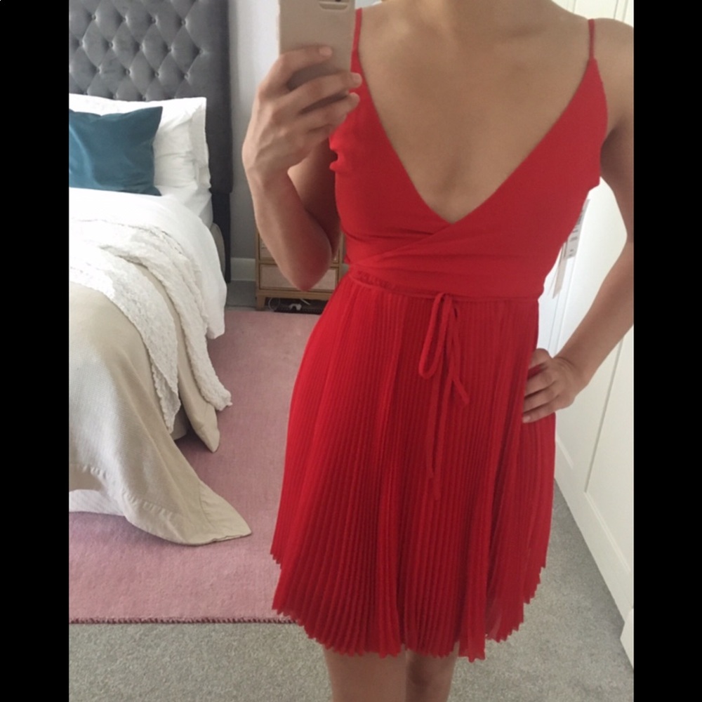 Wilfred Red Beaune Dress